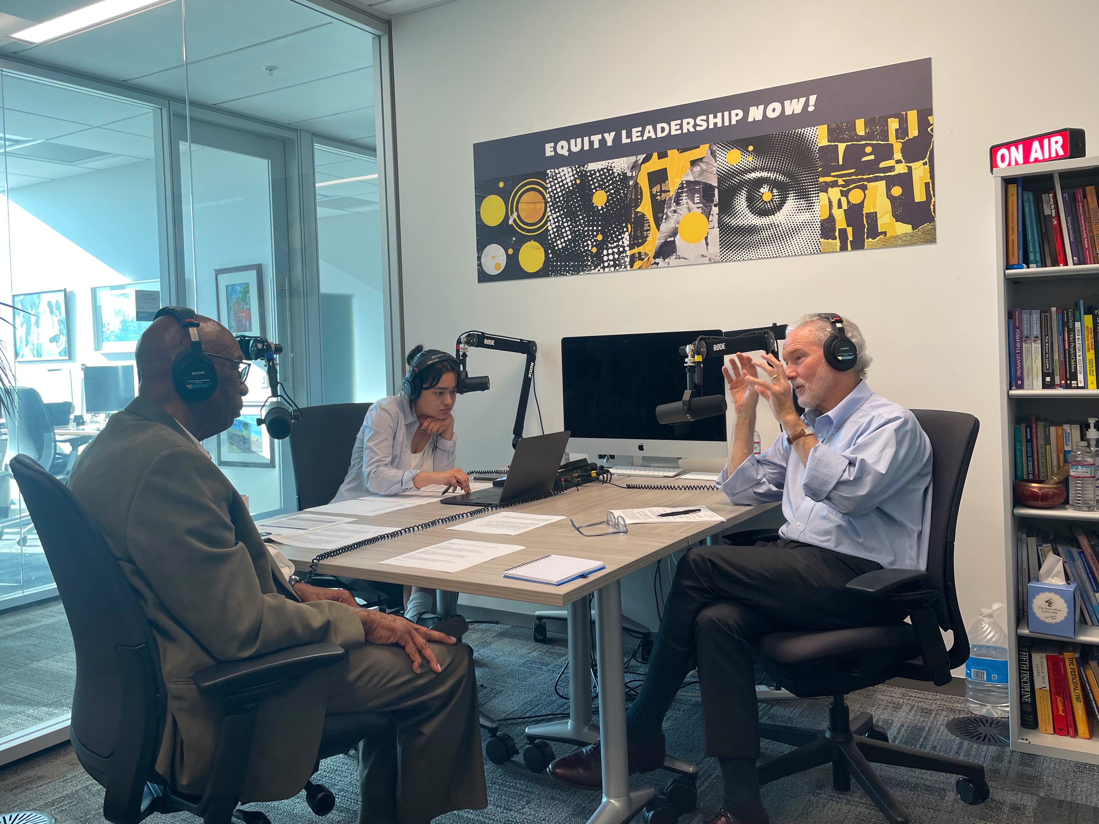 Jabari Mahiri interviews Chancellor Lyons with Brianna Luna