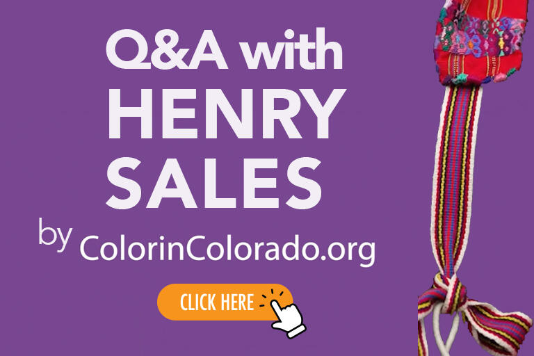 text reads q and a with henry sales colorin colorado dot org