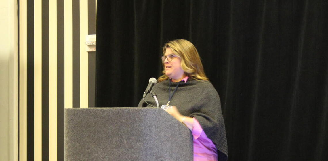 bara director erin schweng speaks at summit