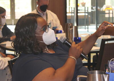 Aija Simmons at 21CSLA retreat